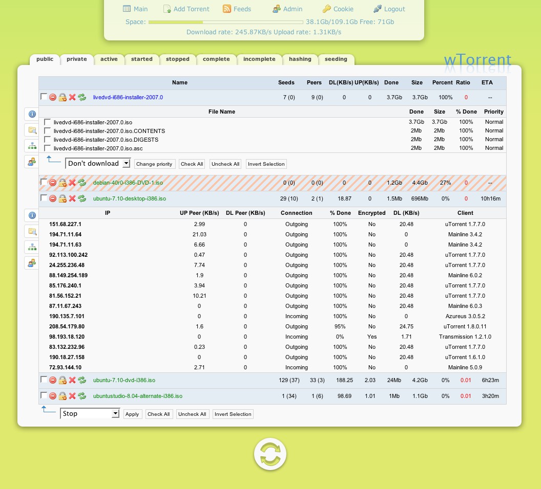 wTorrent
